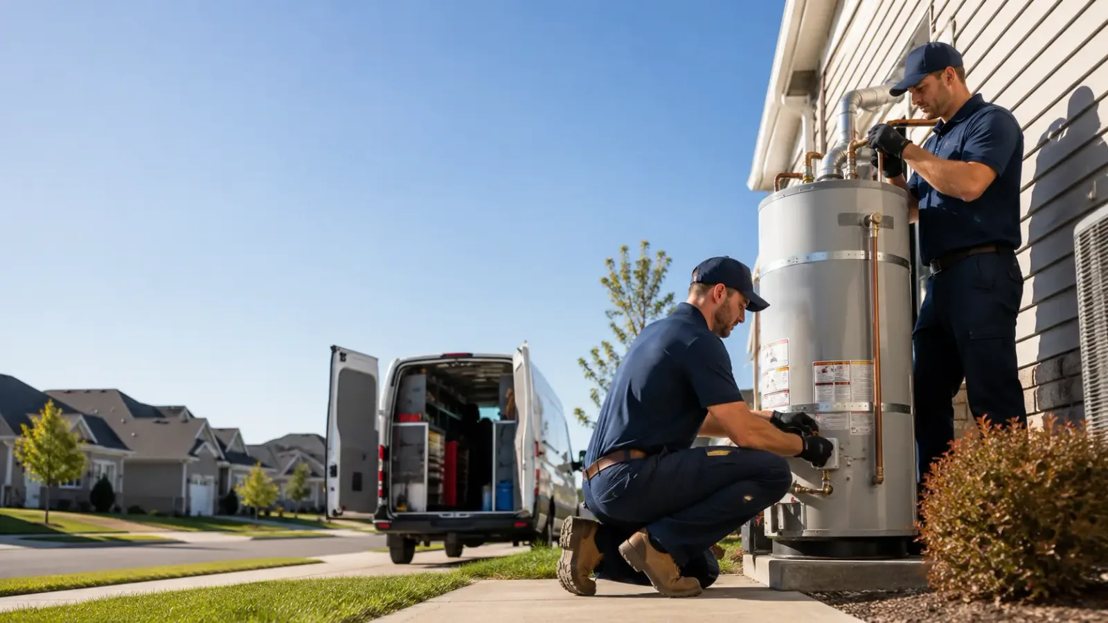 Water Heater Installation in Columbus, WI